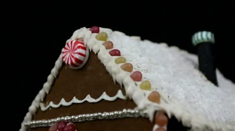 Home made gingerbread house Vidéo 17410030