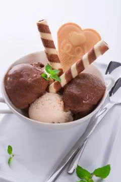 Home made ice Stock Photos