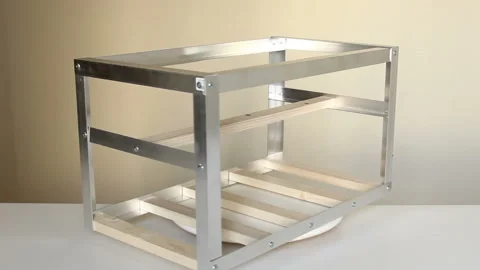 Home made mining farm Stock-Footage 87046228