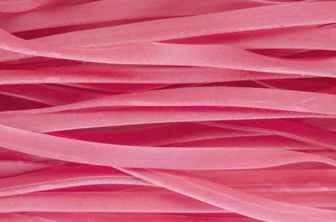 Home made pasta with beetroot Stock Photos