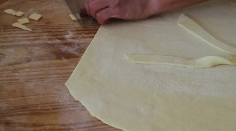 Home made pasta Видео 10872340