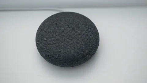 Home Mini Smart Speaker Volume Video stock 104117245