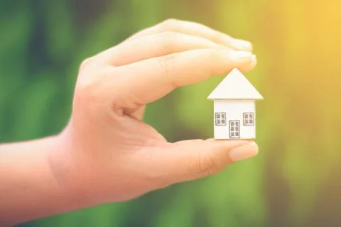 Home model Stock Photos