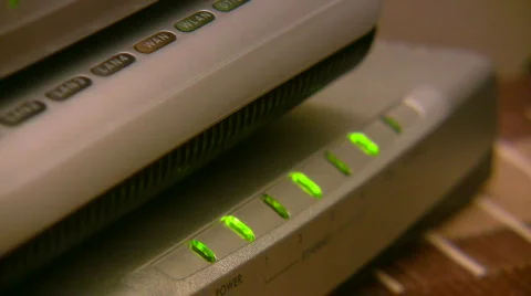 Home Network Station 3 Video stock 401889