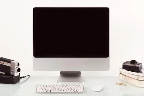 Home office background Stock Photos