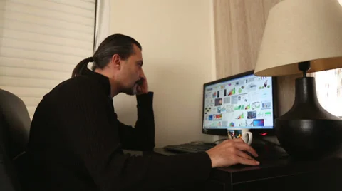 Home Office Stock Footage 33784433