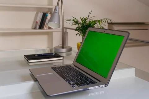 Home office hands typing Stock Photos