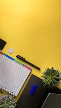 Home office items Stock Photos