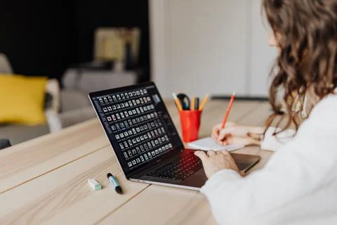 HOME OFFICE Stock Photos