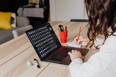HOME OFFICE Stock Photos
