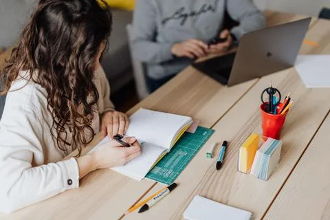 HOME OFFICE Stock Photos
