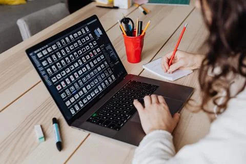 HOME OFFICE Stock Photos
