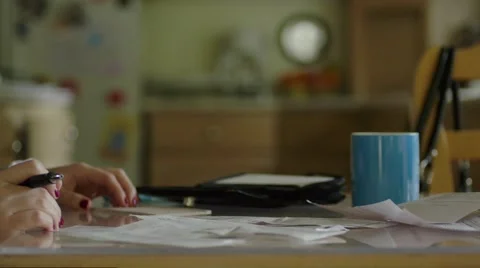 Home Office Work Stock Footage 64688570