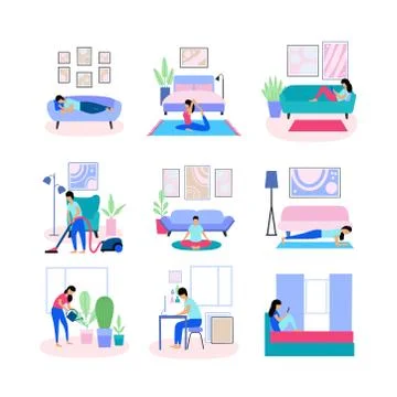 Home People Stock Illustration
