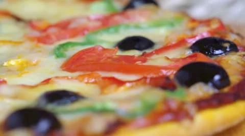 Home pizza Stock Footage 12399124