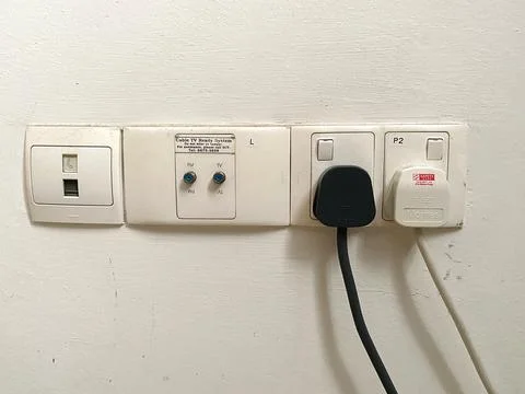 Home Plug Electricity Stock Photos