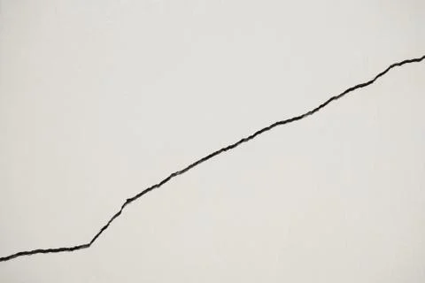 Home problem, building problem, wall cracked problem Foto stock