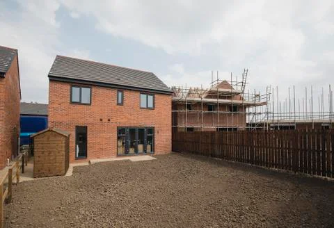 Home Property in Development Foto stock
