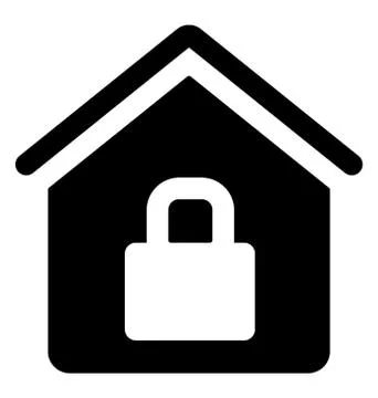 Home Protection Vector Stock Illustration