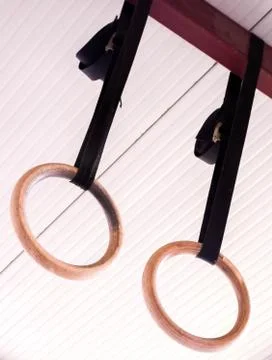 Home Pull Up Rings Stock Photos