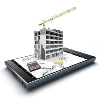 Home purchase app Stock Illustration