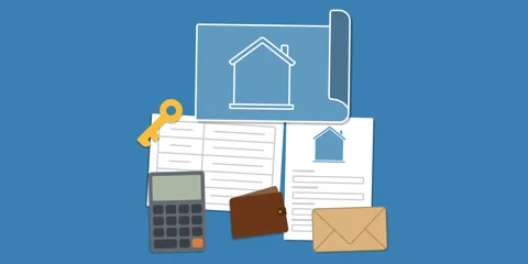 Home Purchase Goal Animation Stock Footage 341366937