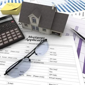 Home purchase Stock Illustration