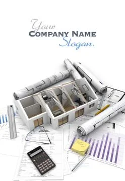 Home purchase process Stock Illustration