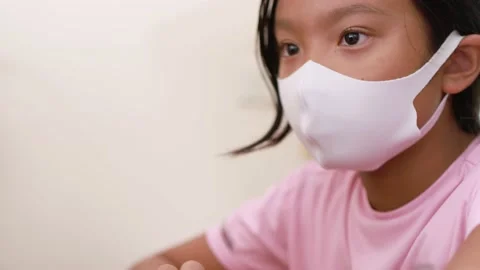 Home quarantine study learning online concept Stock Footage 158467944