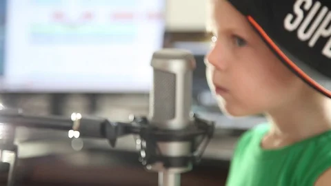 Home Recording Studio Stock Footage 129971503