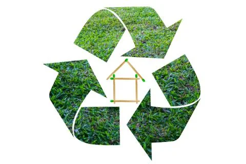 Home recycle Stock Illustration