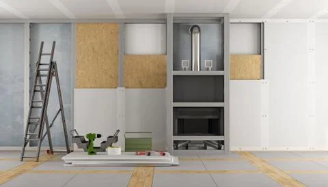 Home renovation Stock Illustration