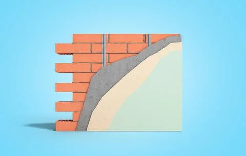 Home renovation restructuring process repair wall painting new house construc Illustrazione stock