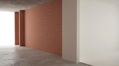 Home renovation, restructuring process, repair and wall painting, constructio Stock Illustration