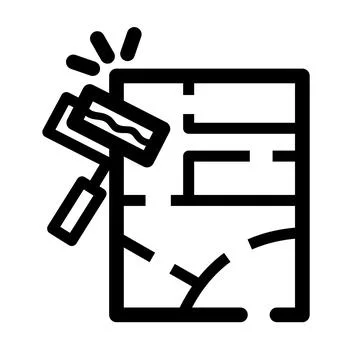 Home renovation vector icon Stock Illustration
