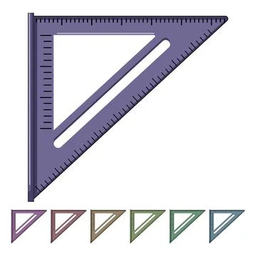 Home ruler builder cartoon vector graphic 스톡 일러스트
