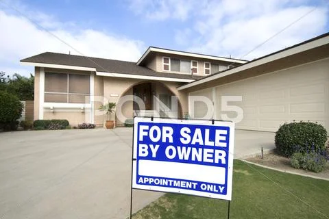 Home for sale Stock Photos