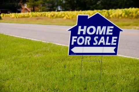 Home For Sale Sign Stock Photos