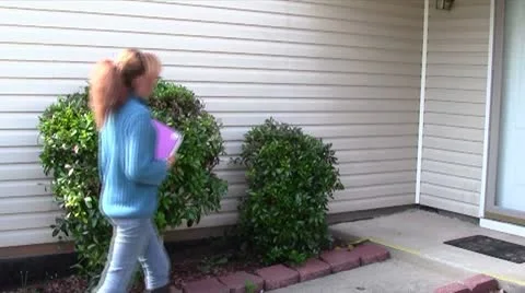 Home From School Video stock 12227920