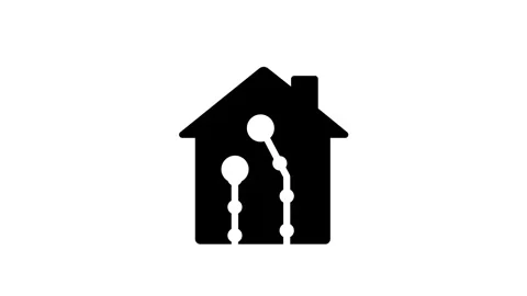 Home Security Access Icon Stock Footage 340305893