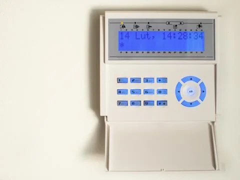 Home security alarm system 写真素材