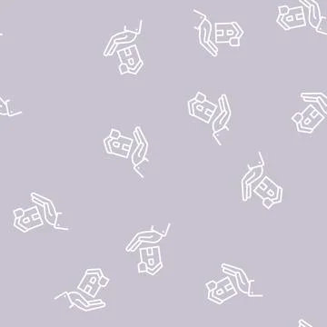 Home security color icon vector isolated illustration Stock Illustration
