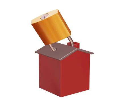 Home security Stock Illustration