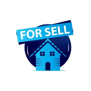 Home for sell icon Stock Illustration