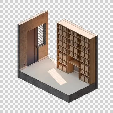 Home Shop Stock-Illustration