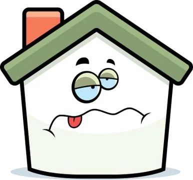 Home Sick Stock Illustration