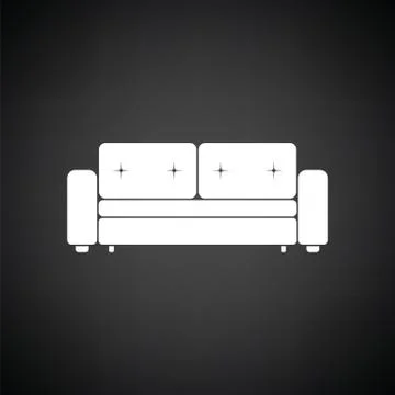 Home sofa icon Stock Illustration