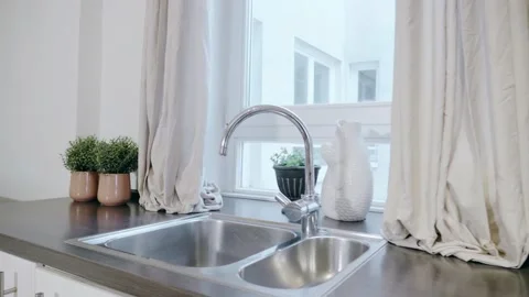 Home Staging Kitchen Stock Footage 145293666