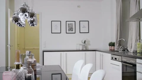 Home Staging Kitchen Vídeo Stock 145293679