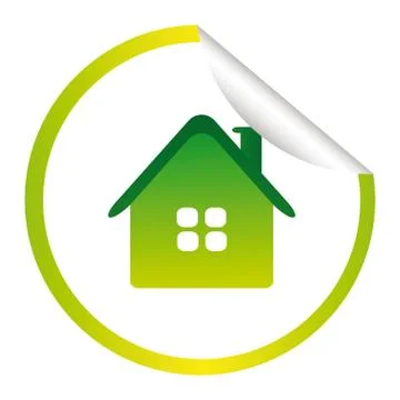 Home sticker 스톡 일러스트